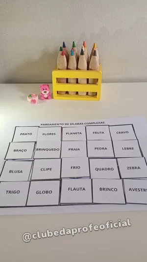 Pareamento de Sílabas Complexas