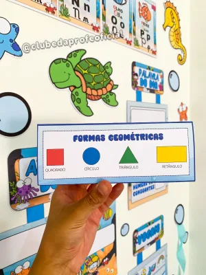 Kit Decoração de Sala Fundo do Mar - foto 6 de 67