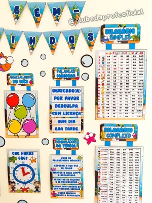 Kit Decoração de Sala Fundo do Mar - foto 59 de 67