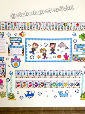 Kit Decoração de Sala Fundo do Mar - foto 15 de 67