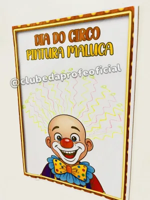 Painel Interativo Pintura Maluca do Palhaço - foto 2 de 7