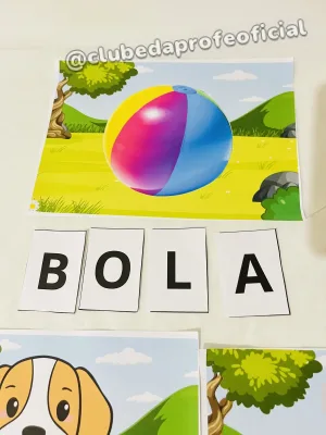Atividade de Alfabetização: Escreva o Nome das Figuras - foto 5 de 6