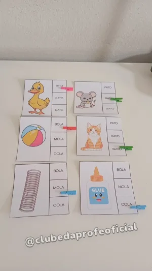 Figura Correspondente: Cards de Leitura - foto 4 de 17