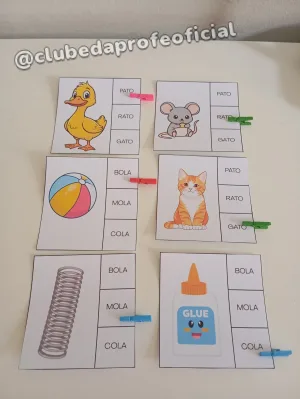Figura Correspondente: Cards de Leitura - foto 5 de 17