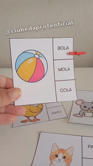 Figura Correspondente: Cards de Leitura - foto 3 de 17
