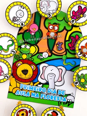 Luva Primeiro Dia de Aula na Floresta - foto 4 de 21