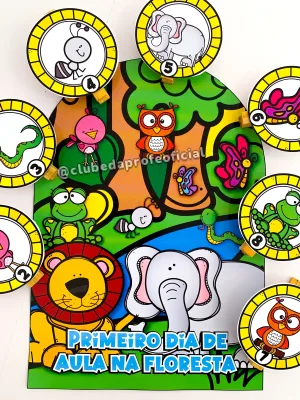 Luva Primeiro Dia de Aula na Floresta - foto 13 de 21