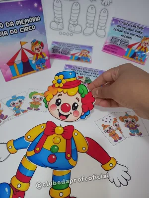 Palhacinho Articulado e Atividades do Dia do Circo - foto 2 de 4