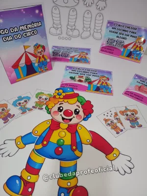 Palhacinho Articulado e Atividades do Dia do Circo - foto 4 de 4