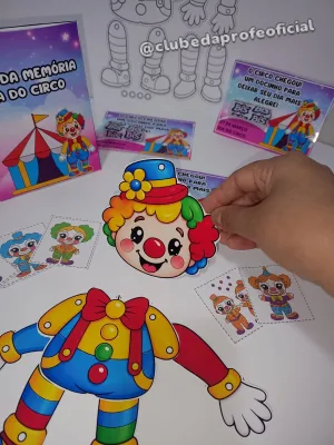 Palhacinho Articulado e Atividades do Dia do Circo - foto 3 de 4