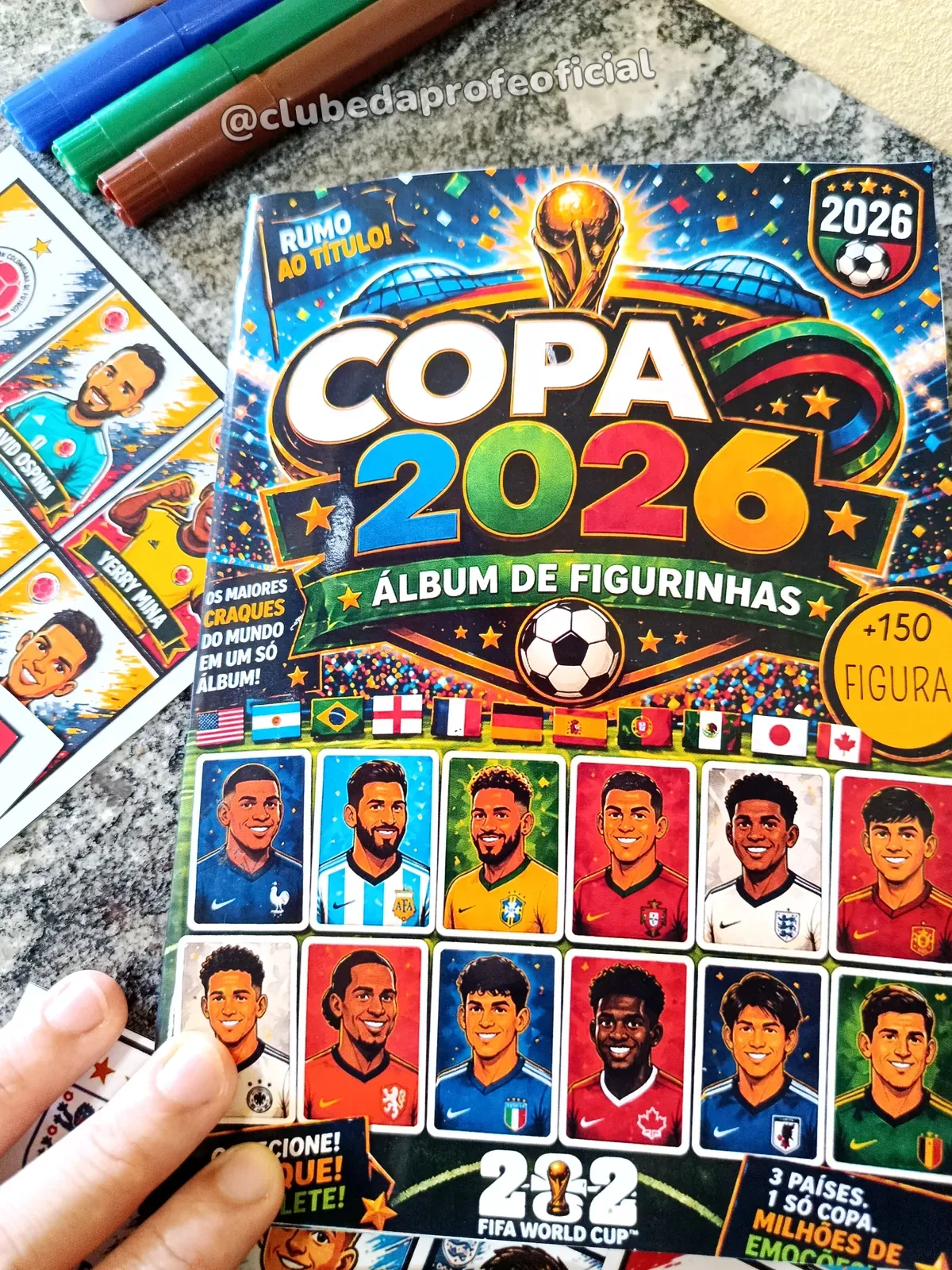 Álbum da Copa 2026 - foto 1 de 15