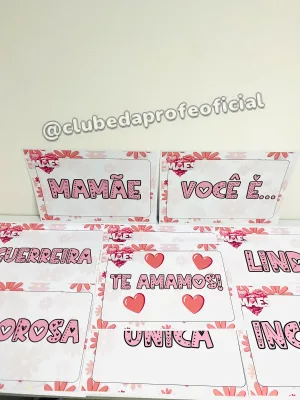 Plaquinhas de Apresentação de Dia das Mães - foto 3 de 6