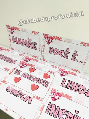 Plaquinhas de Apresentação de Dia das Mães - foto 2 de 6