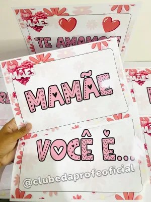 Plaquinhas de Apresentação de Dia das Mães - foto 6 de 6