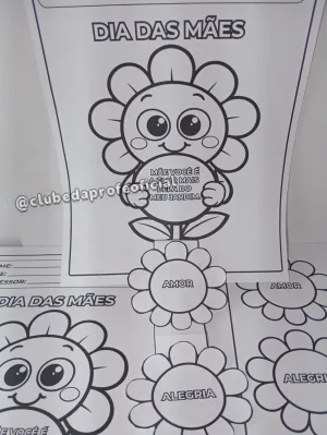 Atividade Interativa Flor do Dia das Mães - foto 4 de 8