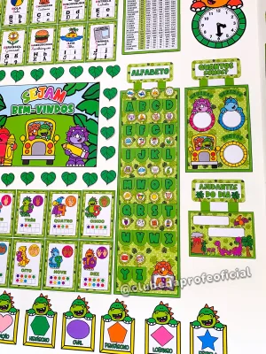 Kit Decoração de Sala Dinossauro - foto 44 de 79