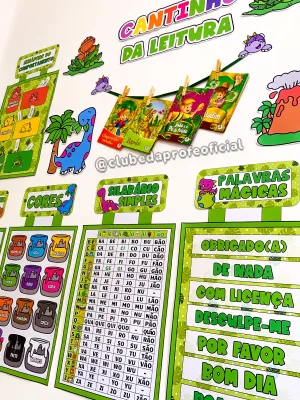 Kit Decoração de Sala Dinossauro - foto 77 de 79
