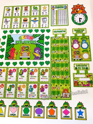 Kit Decoração de Sala Dinossauro - foto 73 de 79