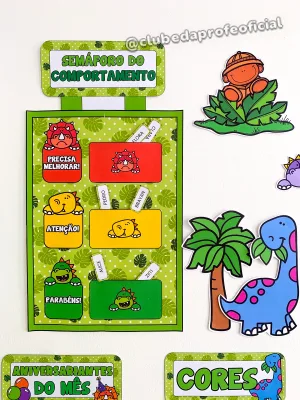 Kit Decoração de Sala Dinossauro - foto 29 de 79