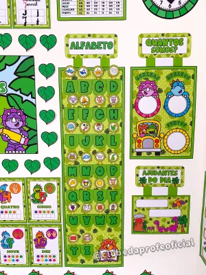 Kit Decoração de Sala Dinossauro - foto 13 de 79
