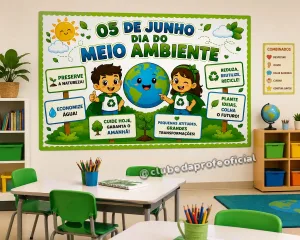 Kit Protetor do Meio Ambiente: Painéis e Lembrancinhas - foto 5 de 6