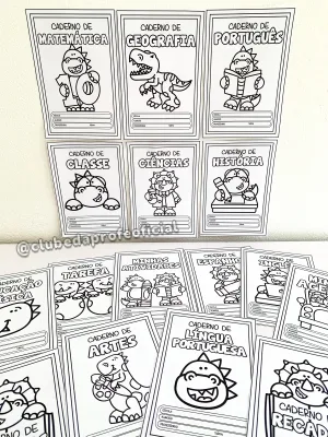 Capinhas de Caderno Dinossauros - foto 29 de 37