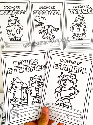 Capinhas de Caderno Dinossauros - foto 33 de 37