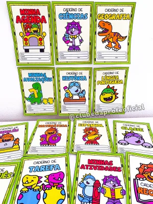 Capinhas de Caderno Dinossauros - foto 10 de 37