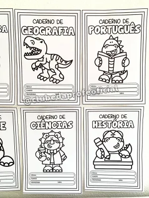 Capinhas de Caderno Dinossauros - foto 28 de 37