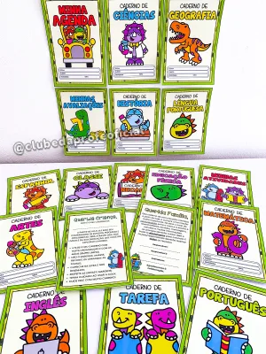 Capinhas de Caderno Dinossauros - foto 20 de 37
