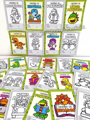 Capinhas de Caderno Dinossauros - foto 37 de 37