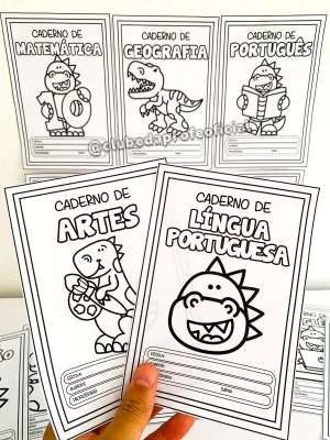 Capinhas de Caderno Dinossauros - foto 31 de 37