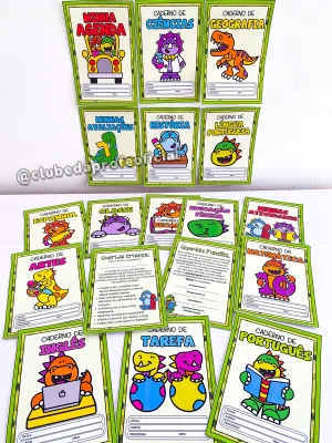 Capinhas de Caderno Dinossauros - foto 21 de 37