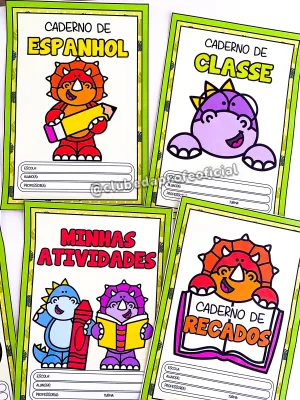 Capinhas de Caderno Dinossauros - foto 13 de 37