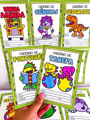 Capinhas de Caderno Dinossauros - foto 18 de 37