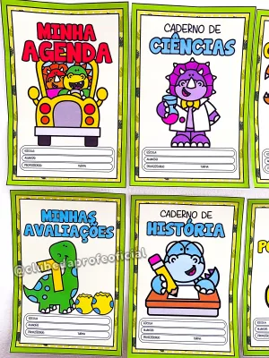 Capinhas de Caderno Dinossauros - foto 8 de 37