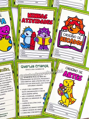 Capinhas de Caderno Dinossauros - foto 12 de 37