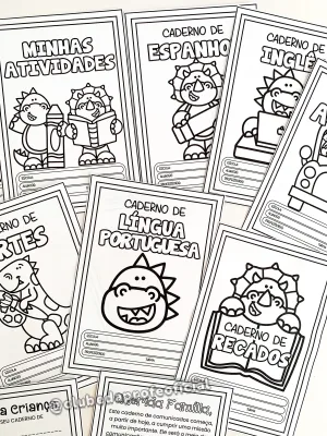 Capinhas de Caderno Dinossauros - foto 24 de 37
