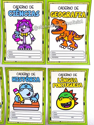 Capinhas de Caderno Dinossauros - foto 6 de 37