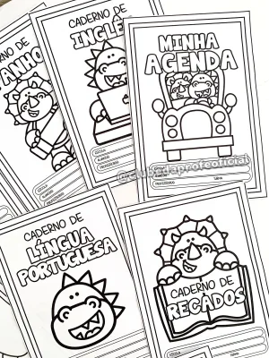 Capinhas de Caderno Dinossauros - foto 25 de 37