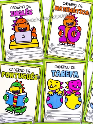 Capinhas de Caderno Dinossauros - foto 14 de 37