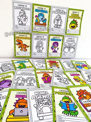 Capinhas de Caderno Dinossauros - foto 35 de 37
