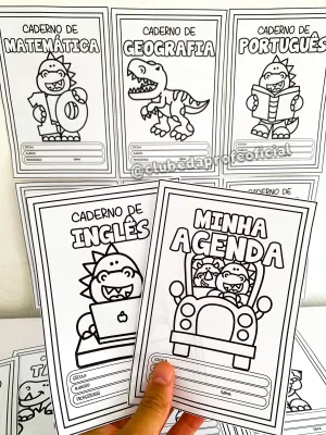 Capinhas de Caderno Dinossauros - foto 32 de 37