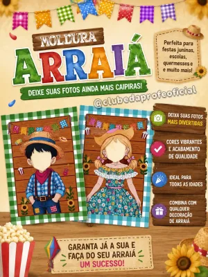 Moldura Temática Arraiá
