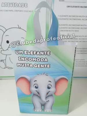 Sacola Musical Um Elefante Incomoda Muita Gente - foto 4 de 5