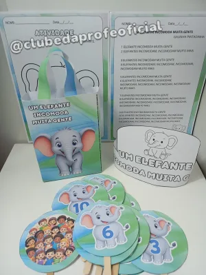 Sacola Musical Um Elefante Incomoda Muita Gente - foto 2 de 5