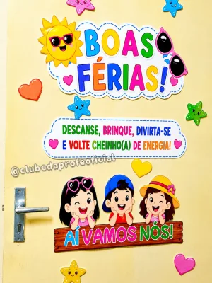 Painel de Porta Boas Férias - foto 5 de 6