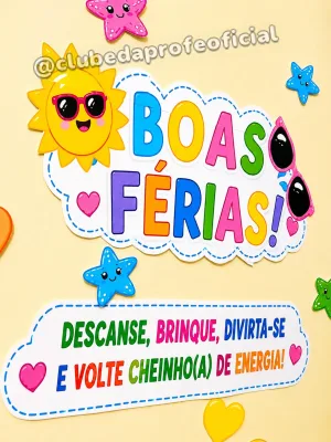 Painel de Porta Boas Férias