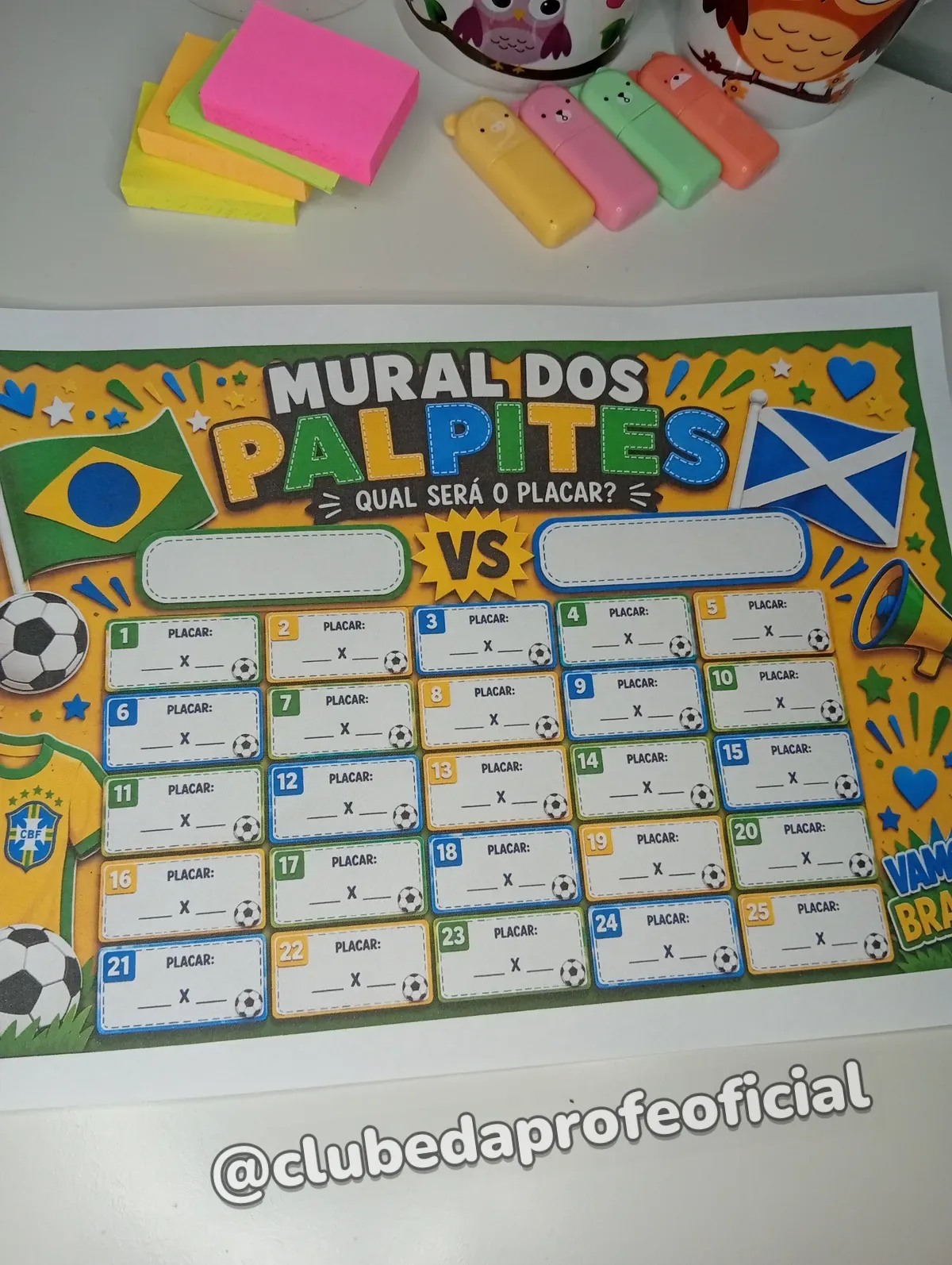Mural dos Palpites: Futebol - foto 1 de 5