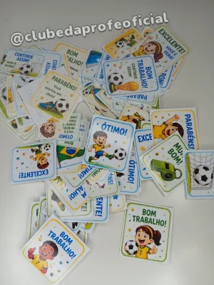 120 Adesivos de Incentivo: Copa do Mundo - foto 5 de 8